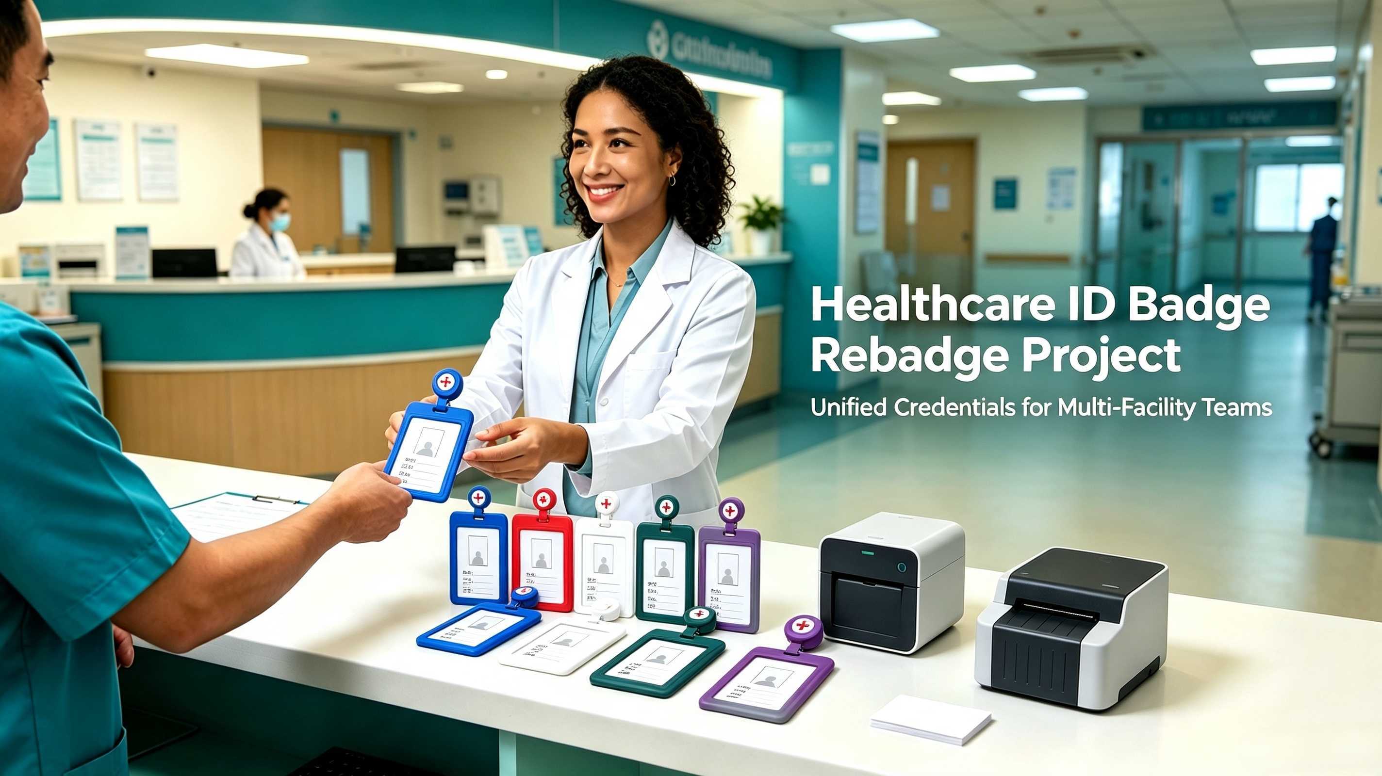 Latest company case about Hospital System Partners with DGLEBEI to Issue New ID Cards to all Employees after Brand Change