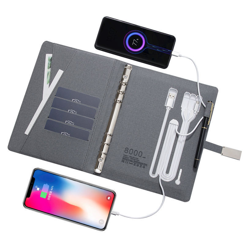 Latest company news about Why Custom Branded Charging Notebooks Are the Ultimate Corporate Gift in 2026 ？